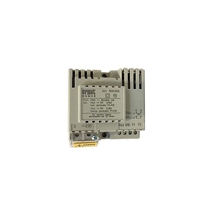 Voeding 230Vac 15Vdc-12Vdc