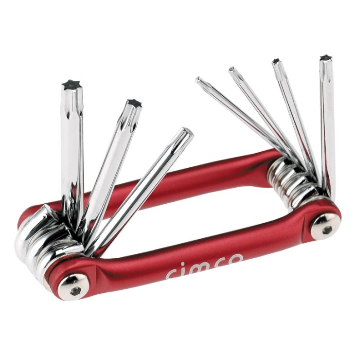 TORX-set, 7 delig in handformaat