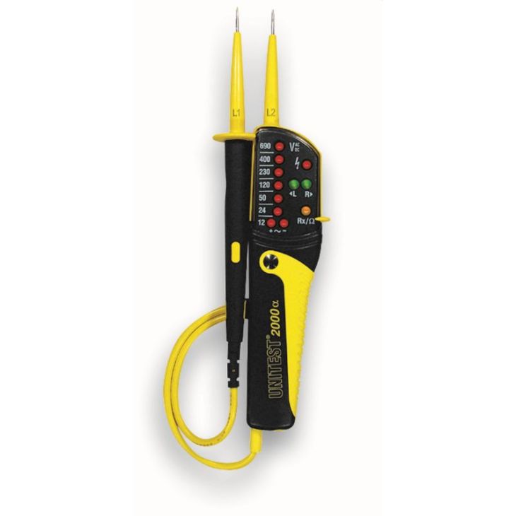 Gereedschap en beschermingsmateriaal - Cimco - Spanningtester 2000 Alpha - 111420