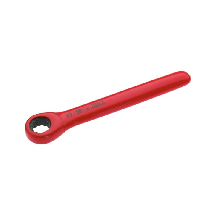 Gereedschap en beschermingsmateriaal - Cimco - Geïsoleerde Ratelringsleutel 1000V VDE, 10mm - 112740