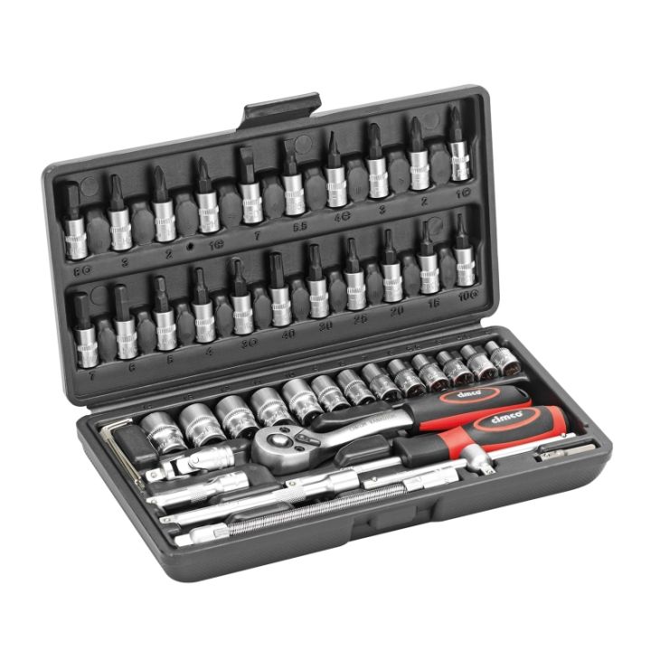 Dopsleutel-Set, 45-delig