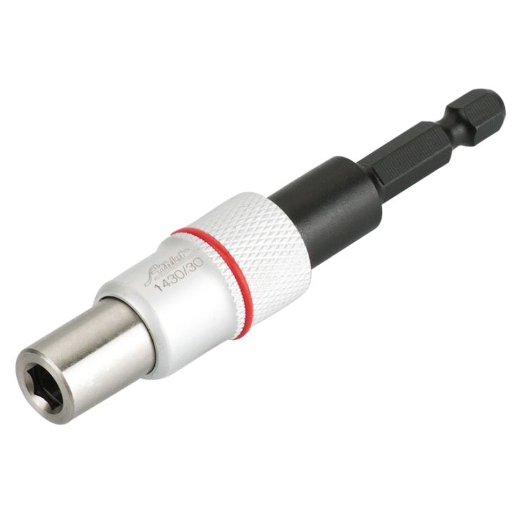 Kogelkophouder met magneet voor 1/4'' bits