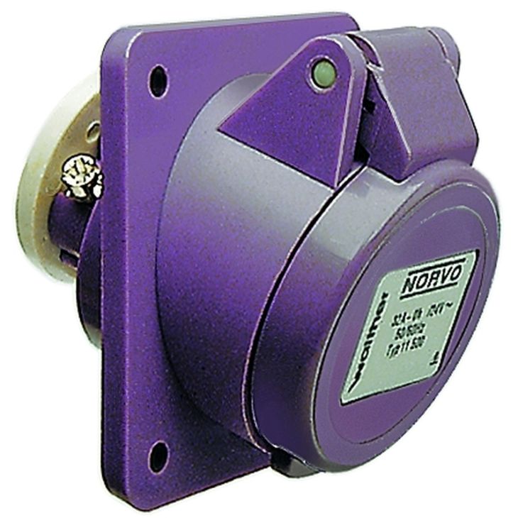 NORVO Stopcontact schuin 32A 3P 42V