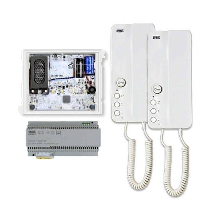 2Voice Alpha kit audio+2x binnentoestellen 1083/23+1083/38+2x1183/5