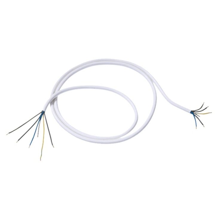 Câble de connexion H05VV-F 5G2,5 -2m-blanc