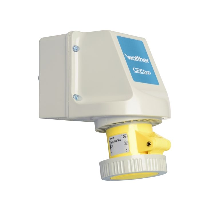 CEE Stopcontact 16A 3P 110V IP67