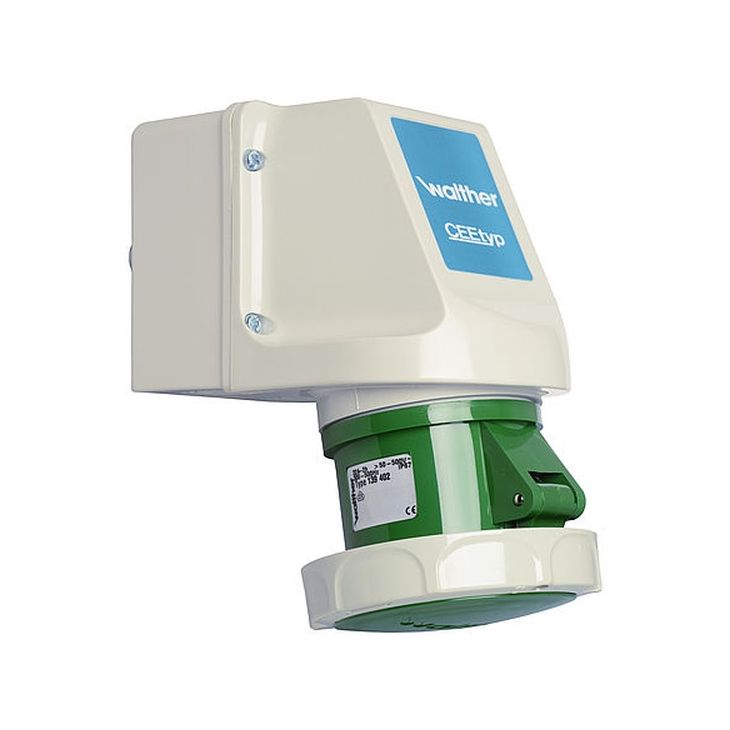 Wandsteckdose 16A 4P >50 500V