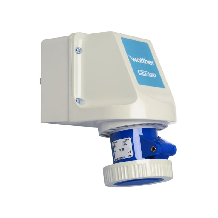 CEE PRISE 16A 4P 220V IP67