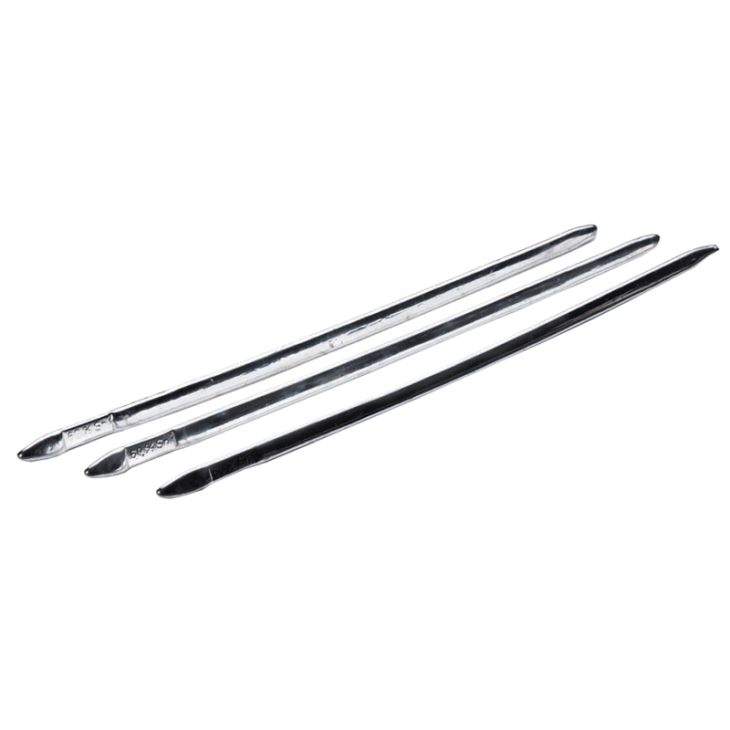 Soldeertin in driehoekstang SN40 1000 g DIN EN 29453, lengte 440 mm