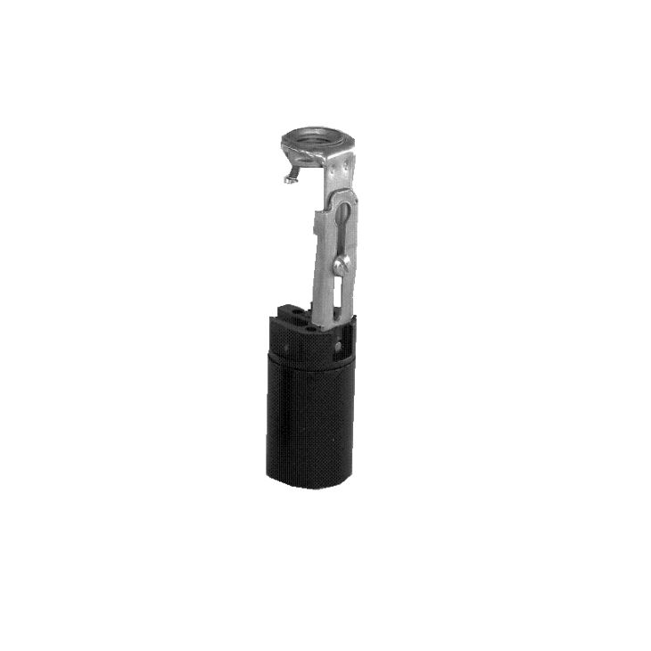 Socket-bougie E14 extensible de 100-120mm