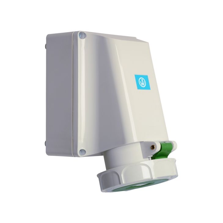 Wandstopcontact 63A 4P >50-500V