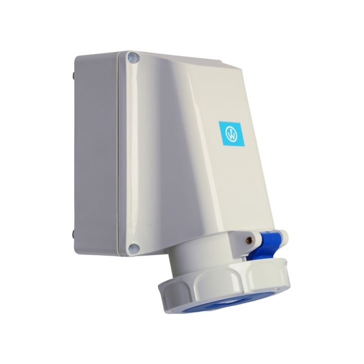 CEE Stopcontact 63A 4P 220V IP67