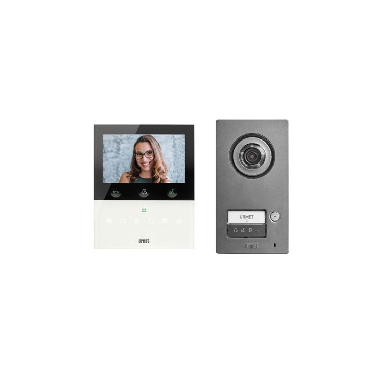 2Voice Kit vidéo unifamilial poste de rue Mikra2+moniteur 5 Wifi (1784/716)