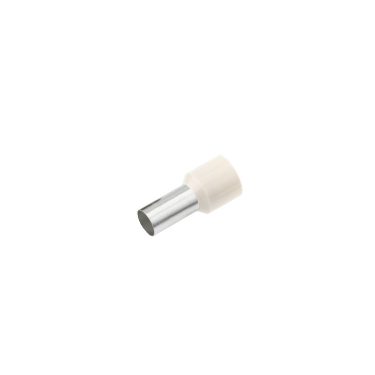 Embout isolé é Blanc 0,5x8mm
