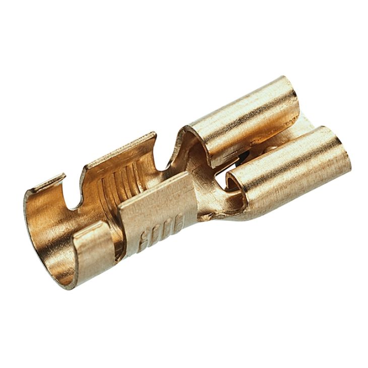 Clips a sertir 4-6mm /6,3x0,8mm non isoléerd