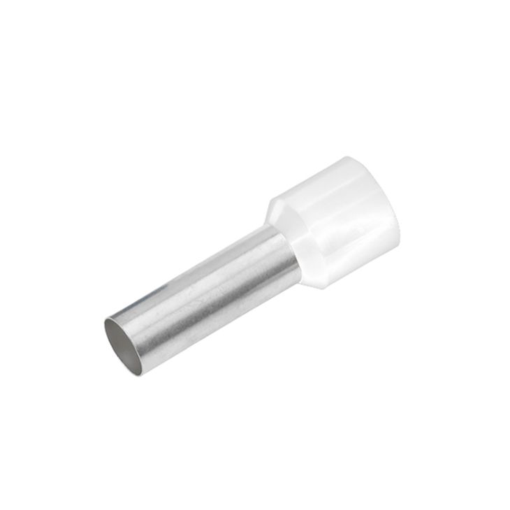 Embout isolé Blanc 0,5x10mm