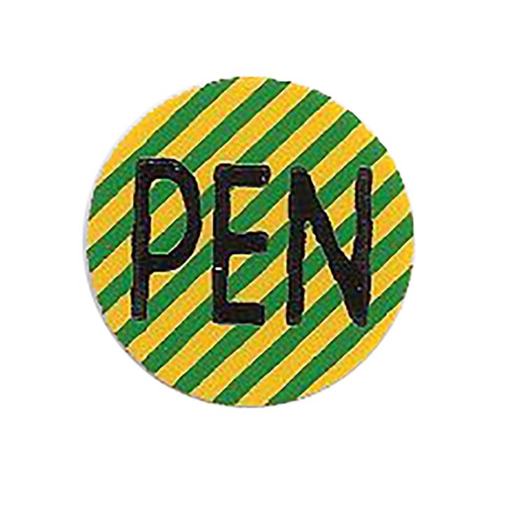 Adercodering PEN, groen/geel