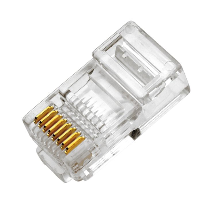 Fiche RJ 45 8pole flex.