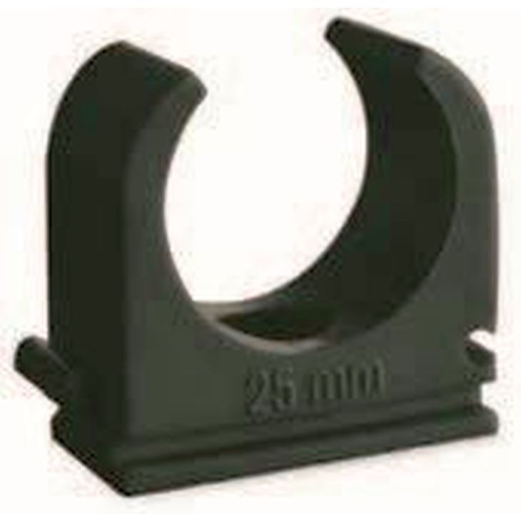 Railklem 12mm zwart