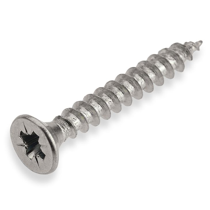Spaanplaatschroef, verzonken kop, 6,0 x 45mm, PZ3