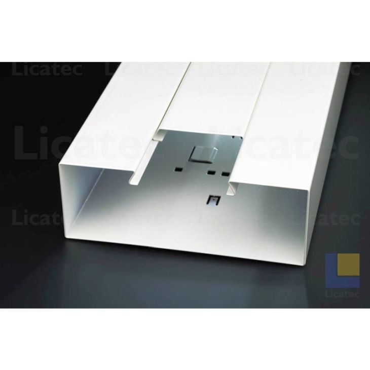BRS-F.goulotte murale 2000 x 200 x 93 RAL9010