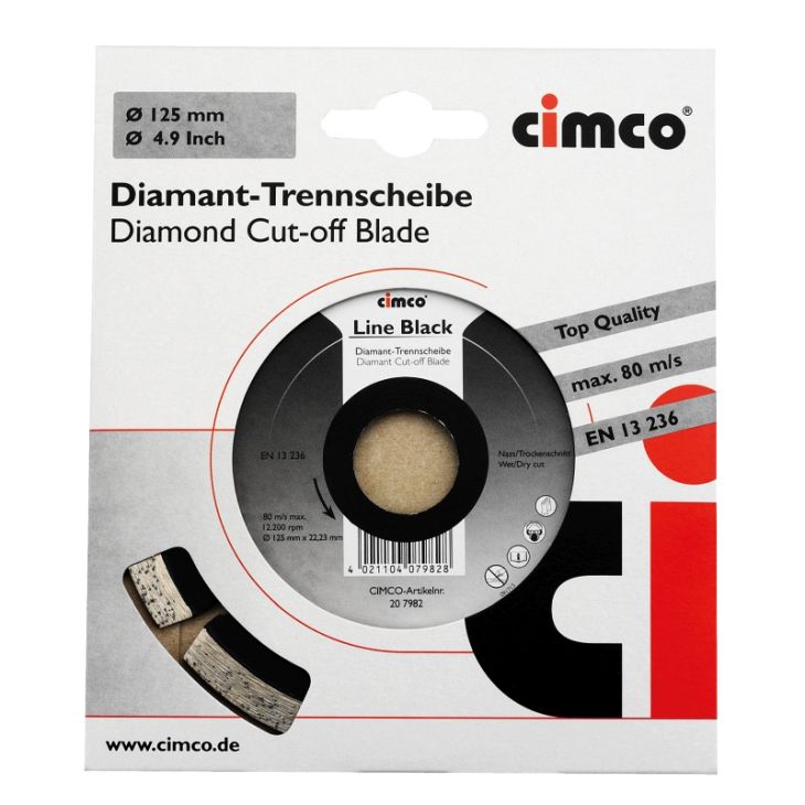 Disques à tronçonner DIAMANT Line noir 230mm