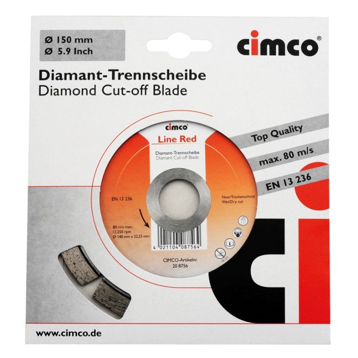 Slijpschijf Diamant, 140mm, Line Red