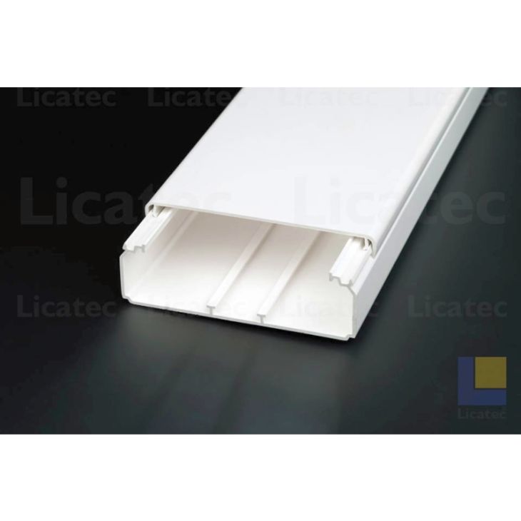 Goulotte CK 120x40mm L:2000mm RAL 9010