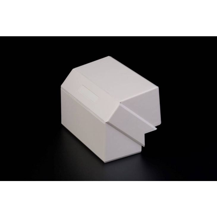 CK 40 Buitenhoek 120x40mm RAL9010