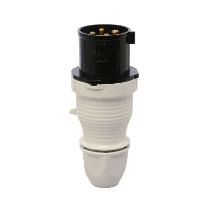 Stecker schraubenlos 32A 4P 500V 7h IP44