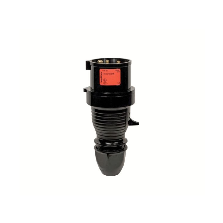 CEE FICHE 32A 5P 380V NOIR