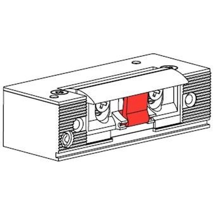 High-Security deurslot met stationair contact 8-14Vac