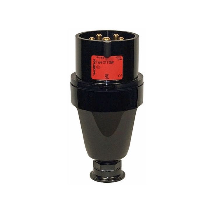 CEE FICHE 125A 4P 380V IP67 N
