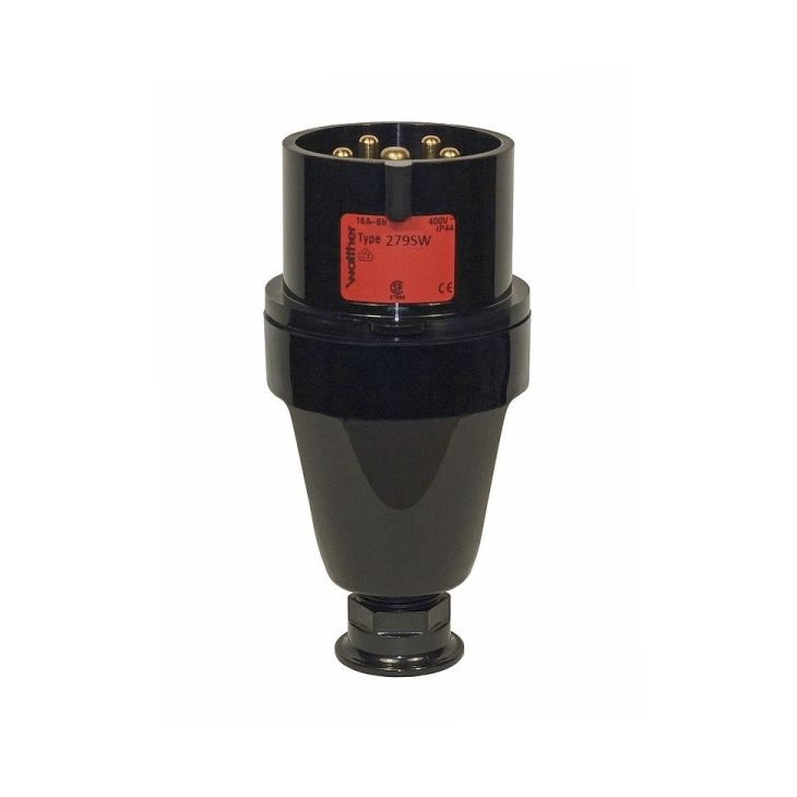 CEE FICHE 125A 5P 380V IP67 N