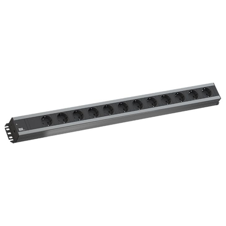 Craftsman Power Strip 12x Schuko 2m