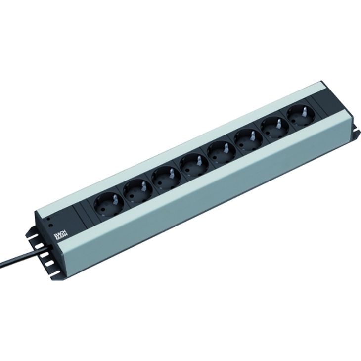 Craftsman Power Strip 8x Schuko 2m