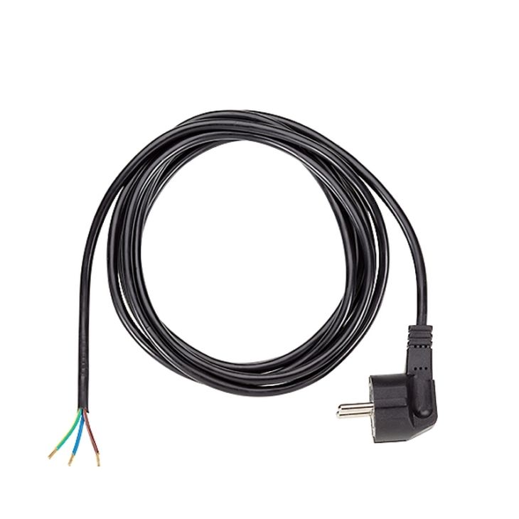 Cordon H03VV-F 3G0,75 Noir-2m