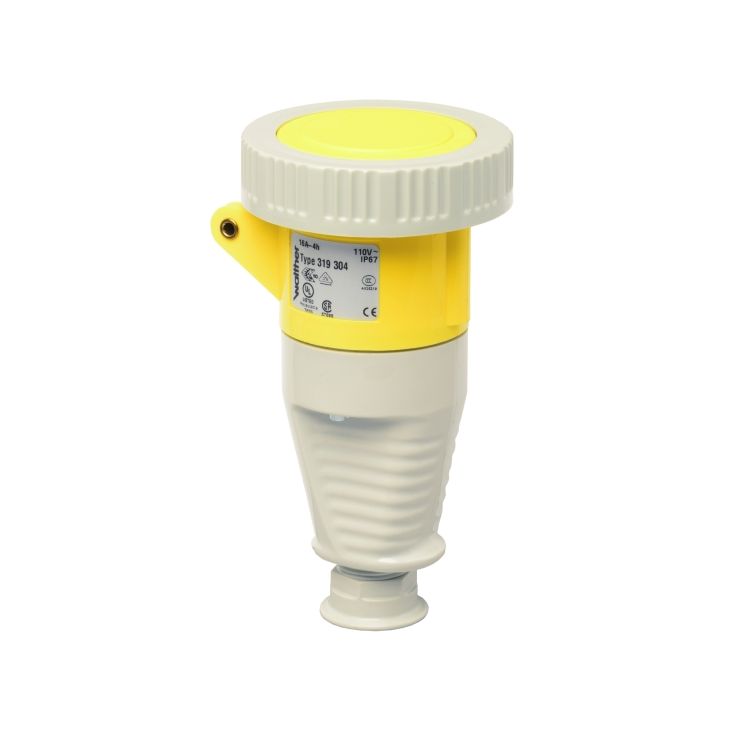 CEE Koppelstekker 16A 3P 110V IP67