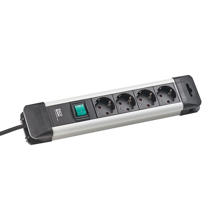 CONNECTUS 4x Schuko 1x Interrupteur 2m