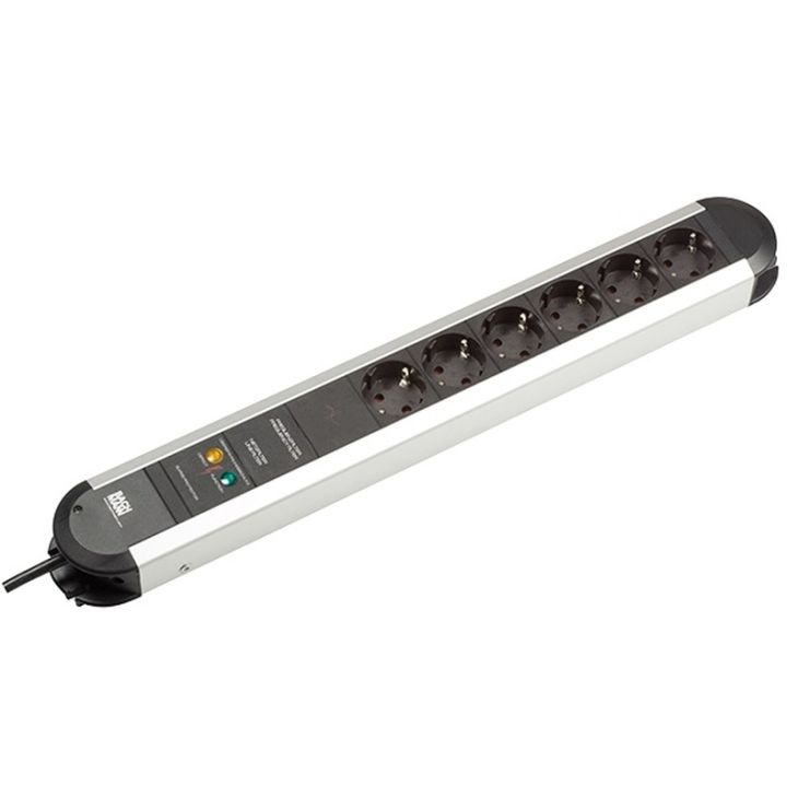 PRIMO 6x Schuko avec protection contre les surtensions 1,75