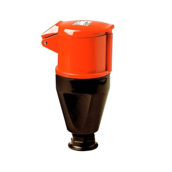 CEE Fiche femalle 32A 4P 380V NOIR