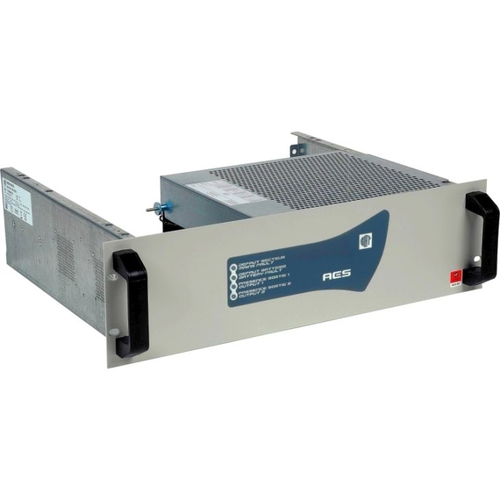 Aluminium Rack AES 24V 16A met Batterijen