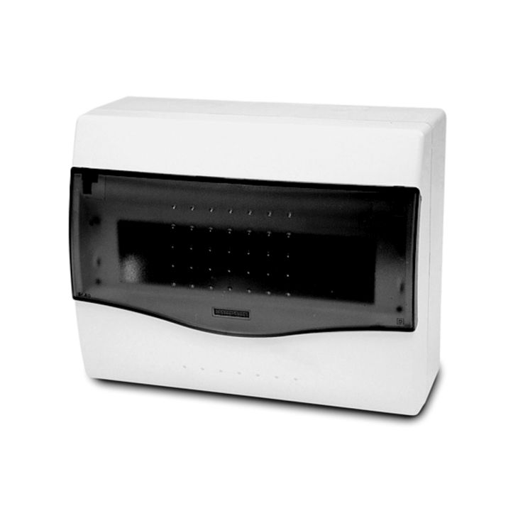 Nuova IP40 - Coffret modulaire (en saillie) 1x 10 modules - avec borne