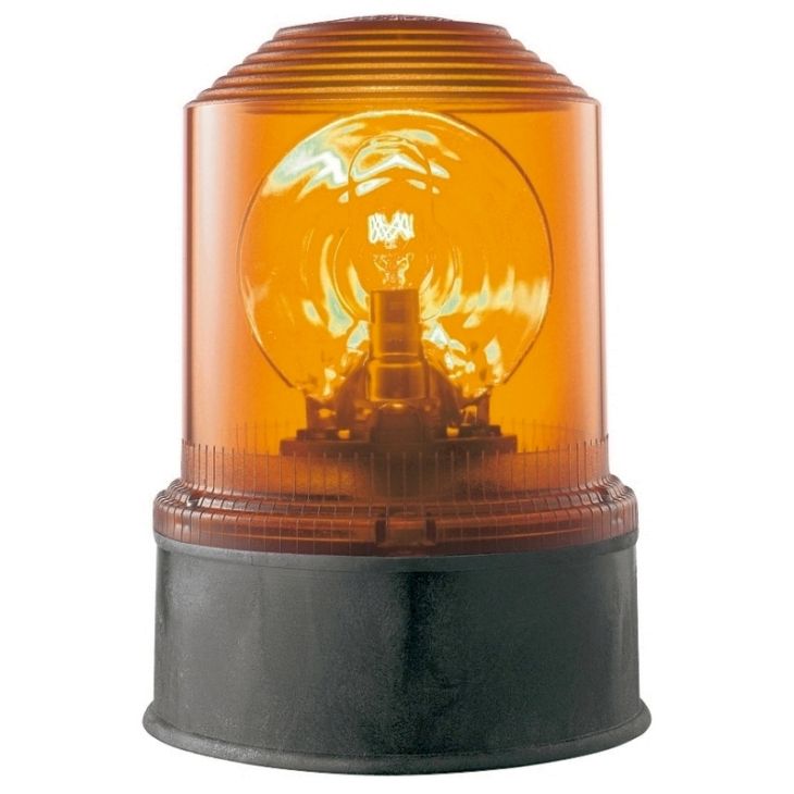 DSL 7327 Gyrophare halogéne orange 240 V AC (0,2 A) - 160 tr / min