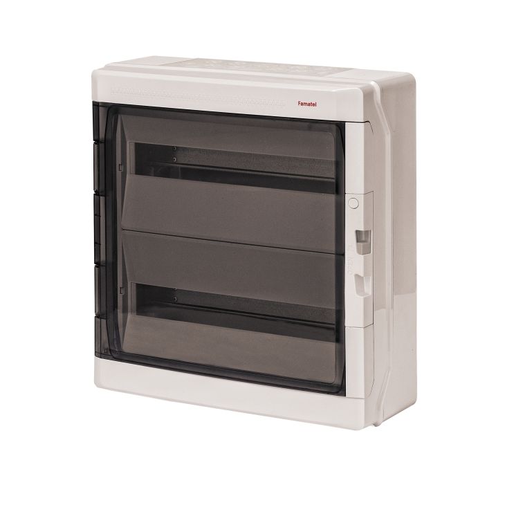 AcquaPlus IP65 - Verdeelkast 2 x 18 modules - met klem