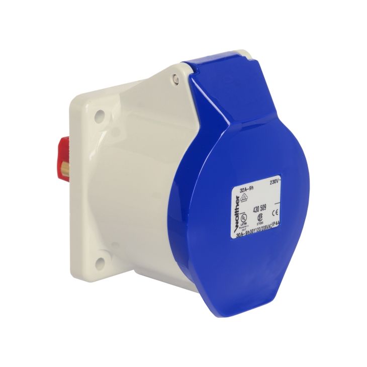 CEE Stopcontact recht 32A 5P 220V