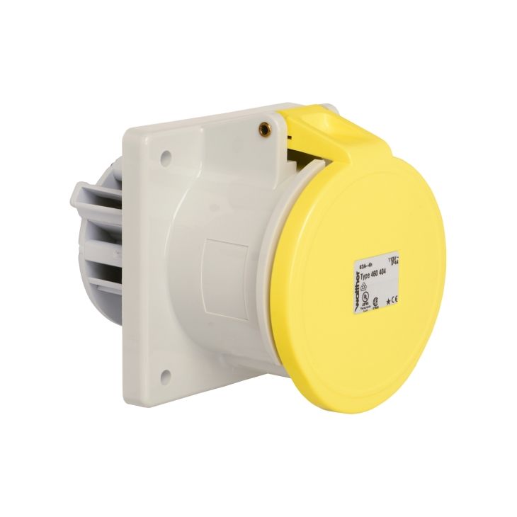 Anbaudose gerade 63A 4P 110V 4hIP44