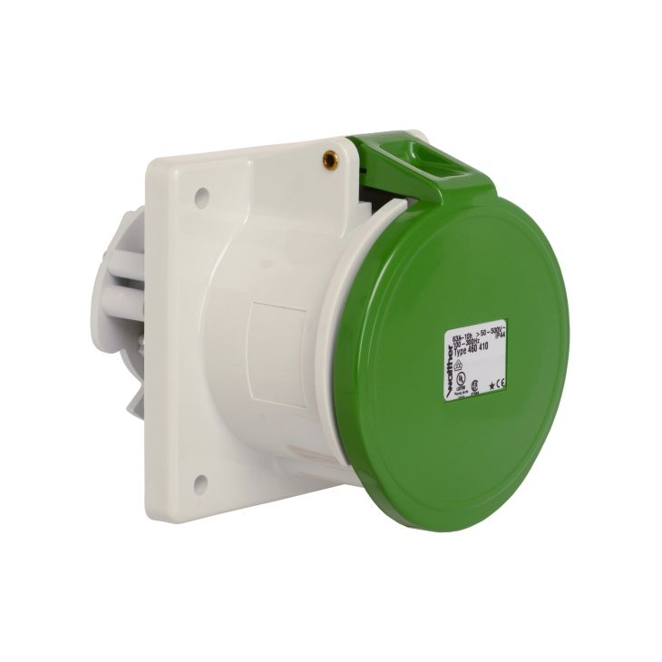 Inbouw Stopcontact recht 4P 63A >50