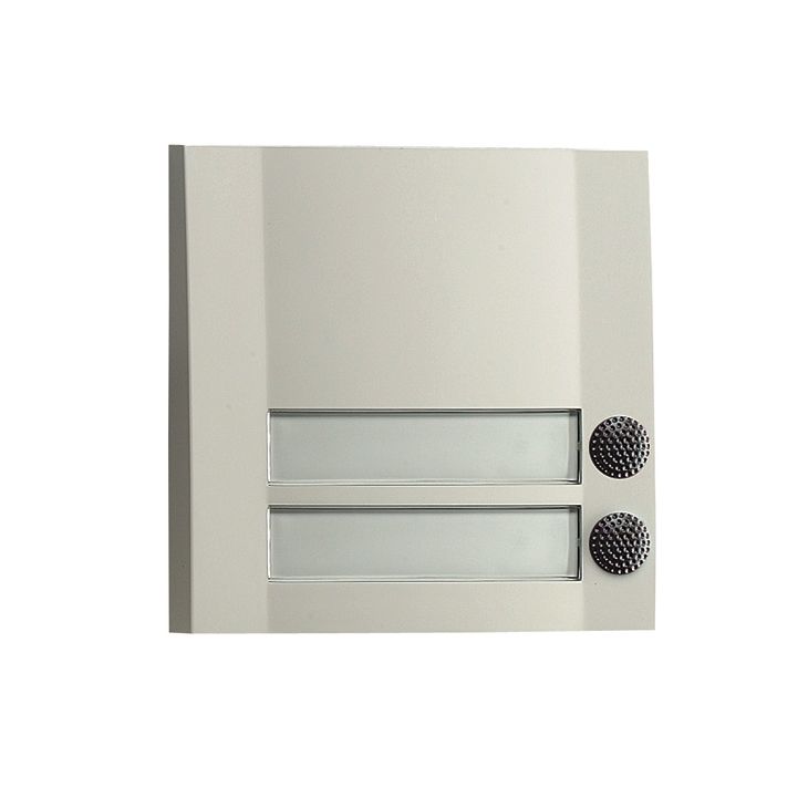 DOMOLUX DUO WS / SW 2152 Sonnette en saillie + plaque signalétique, blanc