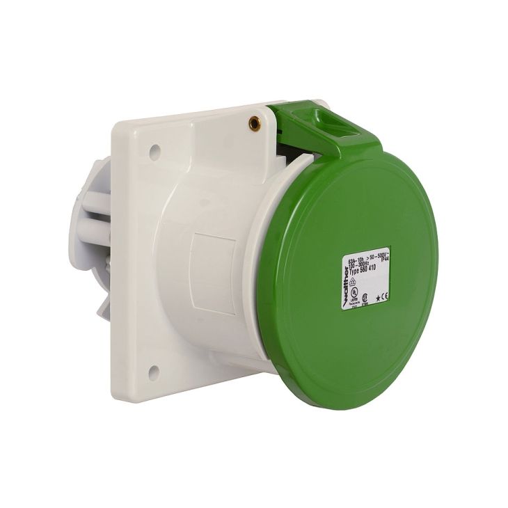 Inbouwdoos schuin 32A 4P >50-500V